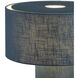 Moonlight 20 inch 60 watt Sage Table Lamp Portable Light