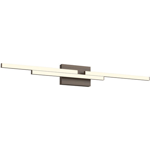 Anello Minor LED 40.75 inch Walnut Bath Vanity Light Wall Light