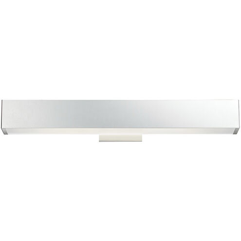 Anello LED 25 inch Chrome Wall Sconce Wall Light, Medium