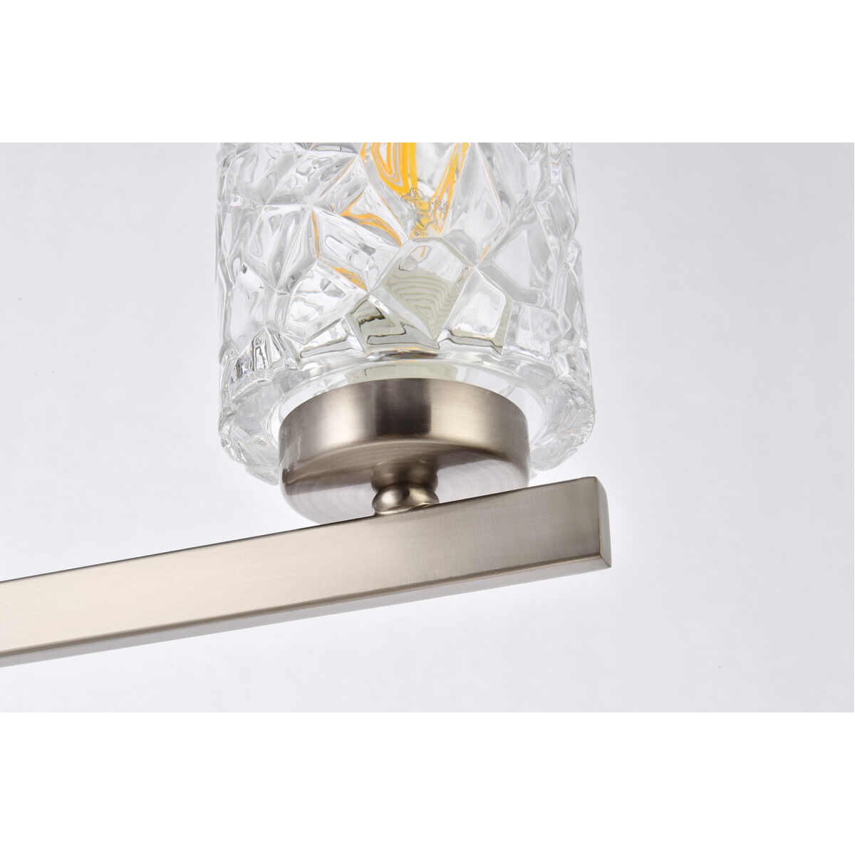 Cassie 5 Light 42 inch Stain Nickel Bath Sconce Wall Light