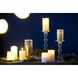 Speckled 8 X 4 inch LED Candle