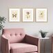 Nature's Wonder Yellow and Multi and Beige Framed Art, Propac