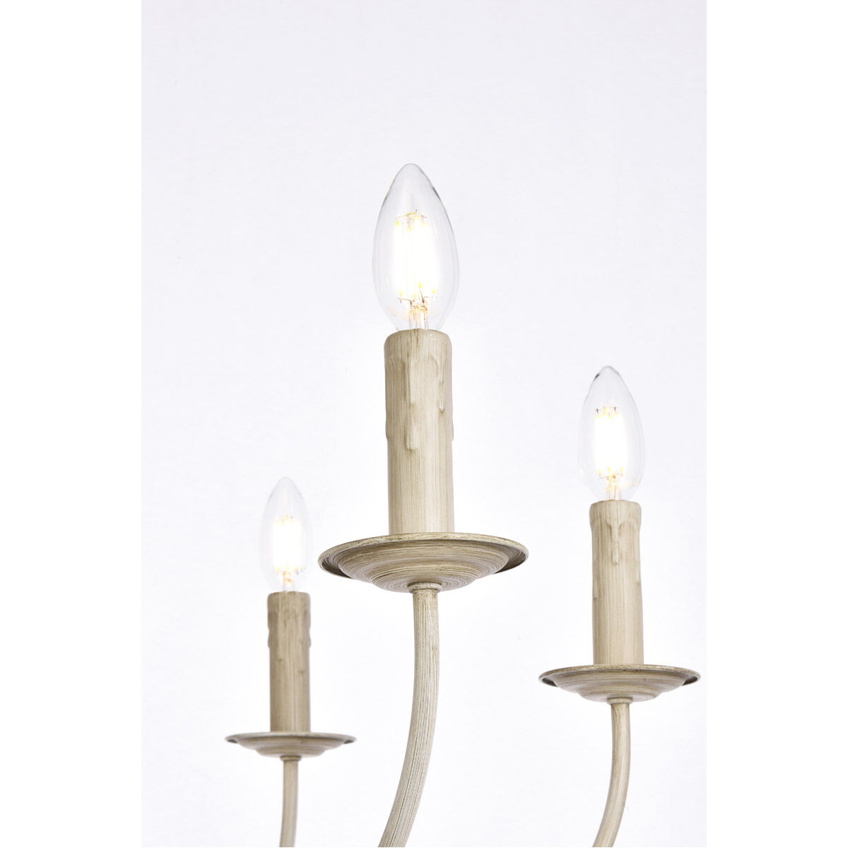 Brielle 6 Light 26 inch Weathered Dove Pendant Ceiling Light