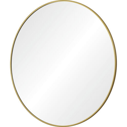 Alegre 30 X 30 inch Gold and Clear Mirror
