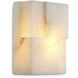 Fabiano 1 Light 7.48 inch Alabaster Wall Lamp Wall Light