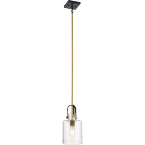 Kitner 1 Light 7 inch Natural Brass Pendant Ceiling Light