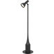 Allanson 55.5 inch 10 watt Charcoal Grey Floor Lamp Portable Light