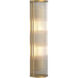 Avignon 2 Light 4.96 inch Antique Brass ADA Interior Wall Light