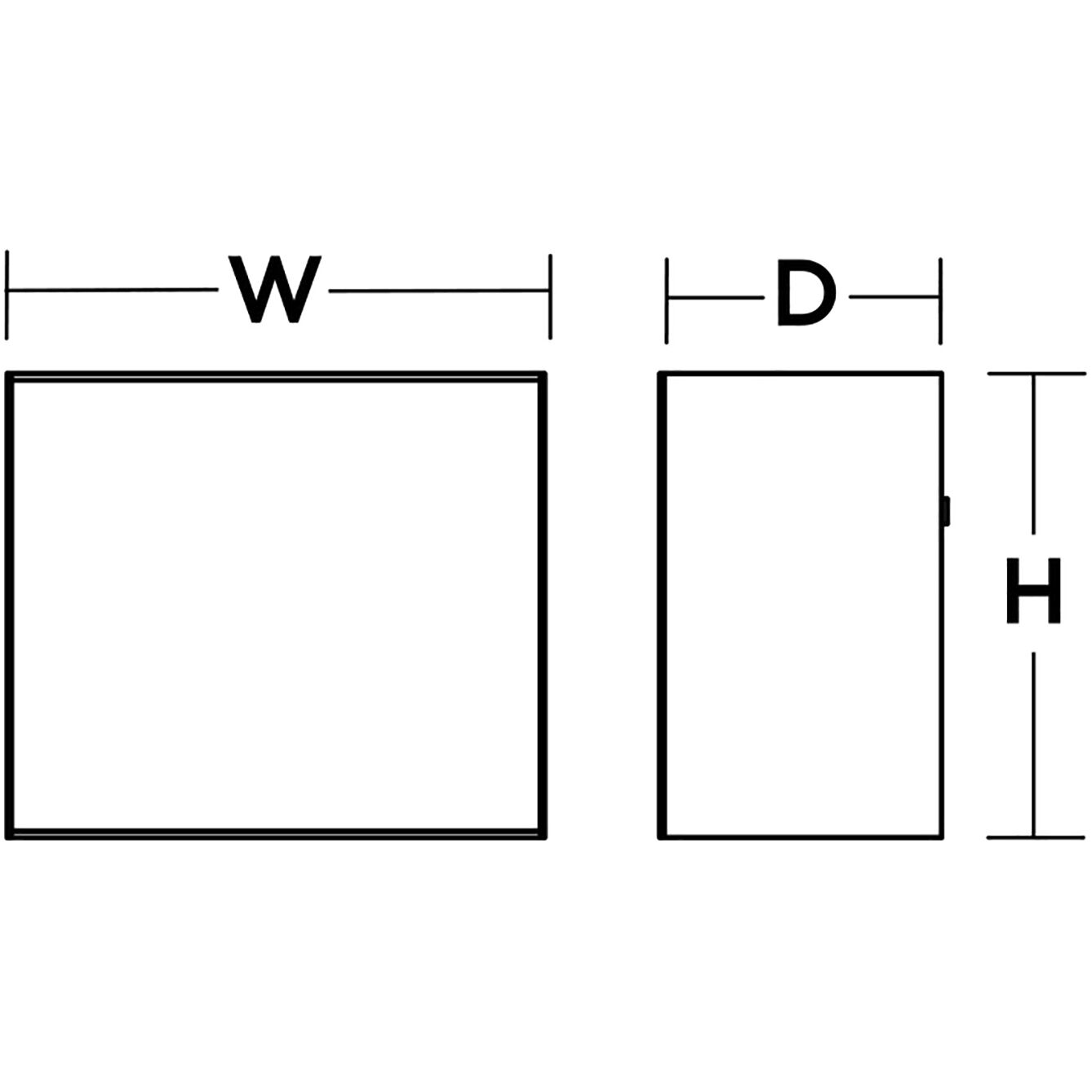 Dakota LED 7 inch White Outdoor Sconce in 8 in