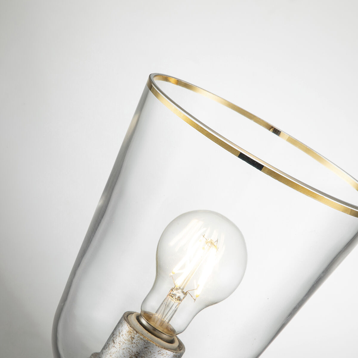 Staring 2 Light 7 inch Silver Leaf Sconce Wall Light