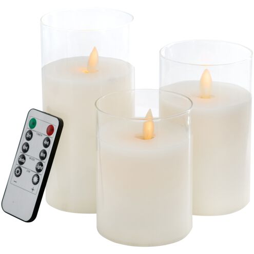 Real Flame 6 X 3 inch Candle Holder