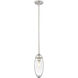 Arden 1 Light 4.5 inch Brushed Nickel Pendant Ceiling Light