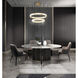 Canada LED 31.5 inch Gold Chandelier Ceiling Light