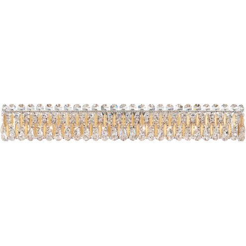 Sarella 8 Light Antique Silver Wall Sconce Wall Light in Swarovski