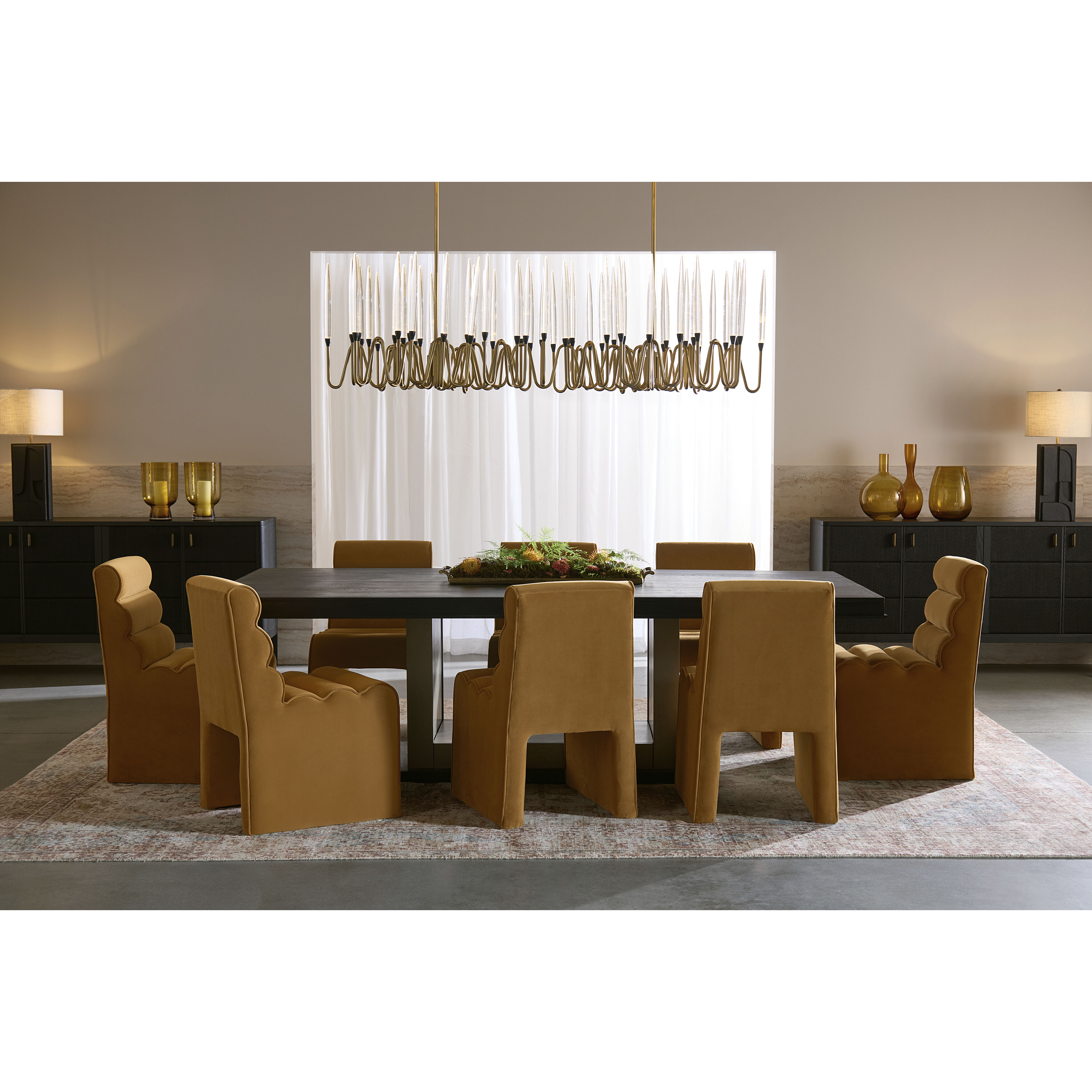 Stuart Meg Gold Dining Chair