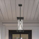 Rockhill 1 Light 9.5 inch Dark Matte Black Outdoor Pendant