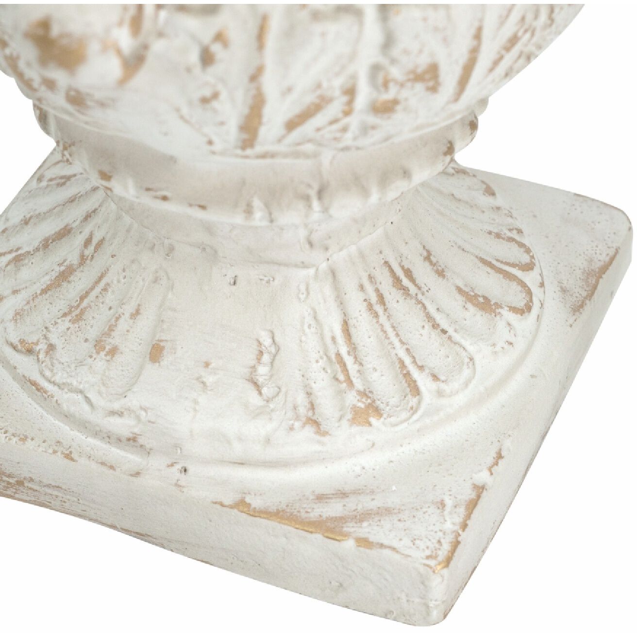 Anita White/Gold Planter