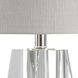 Emilia 17.5 inch 100.00 watt Clear Table Lamp Portable Light