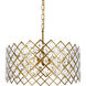 Lyla 5 Light 21 inch Brass Pendant Ceiling Light