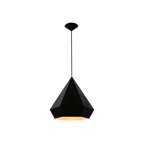 Doheny Ave. 1 Light 14 inch Black Pendant Ceiling Light