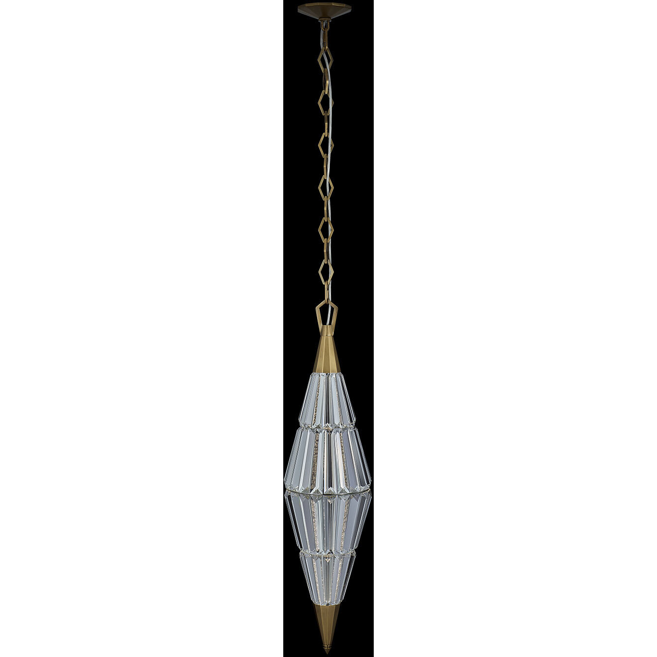 Allungato 8 inch True Brass Pendant Ceiling Light