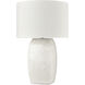 Abbeystead 23 inch 100.00 watt White Table Lamp Portable Light