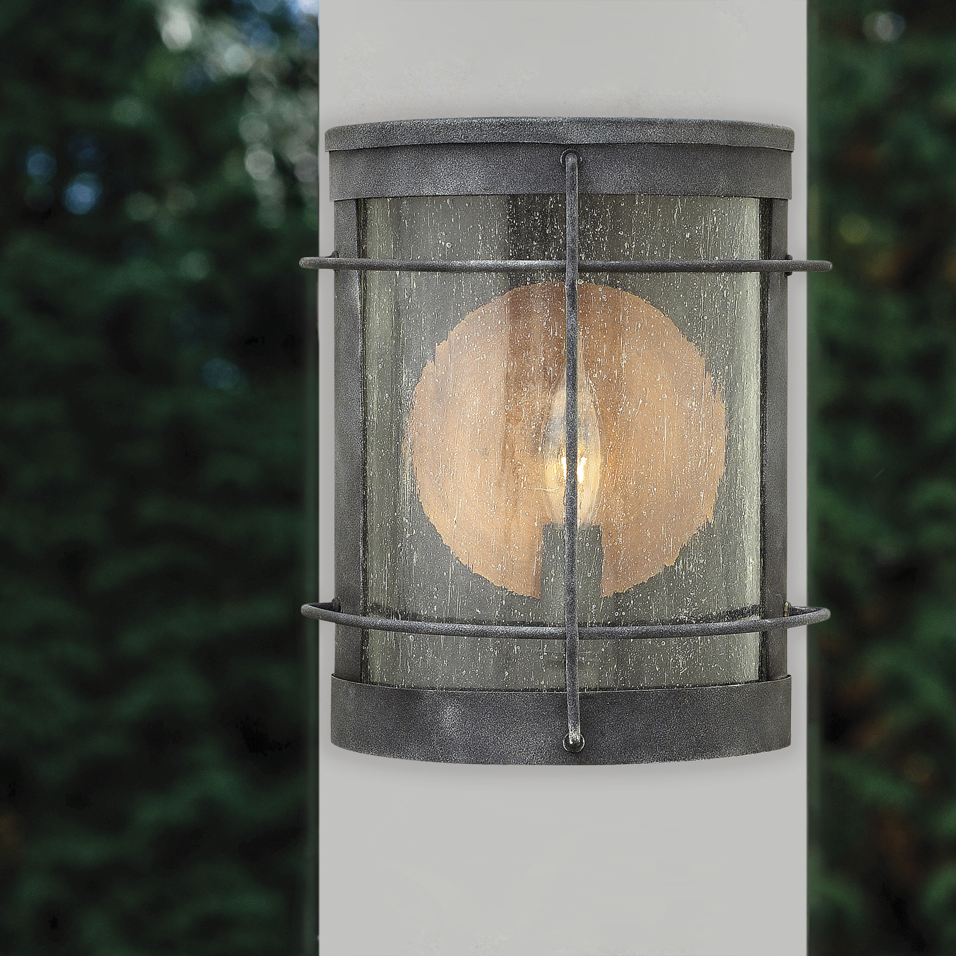 Newport Outdoor Wall Mount Lantern, Small