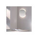 Malibu Discs LED 10 inch Satin White ADA Sconce Wall Light