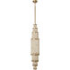 Waldorf LED 10 inch Aged Brass Pendant Ceiling Light