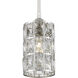 Oliver 1 Light 5 inch Polished Nickel Mini Pendant Ceiling Light