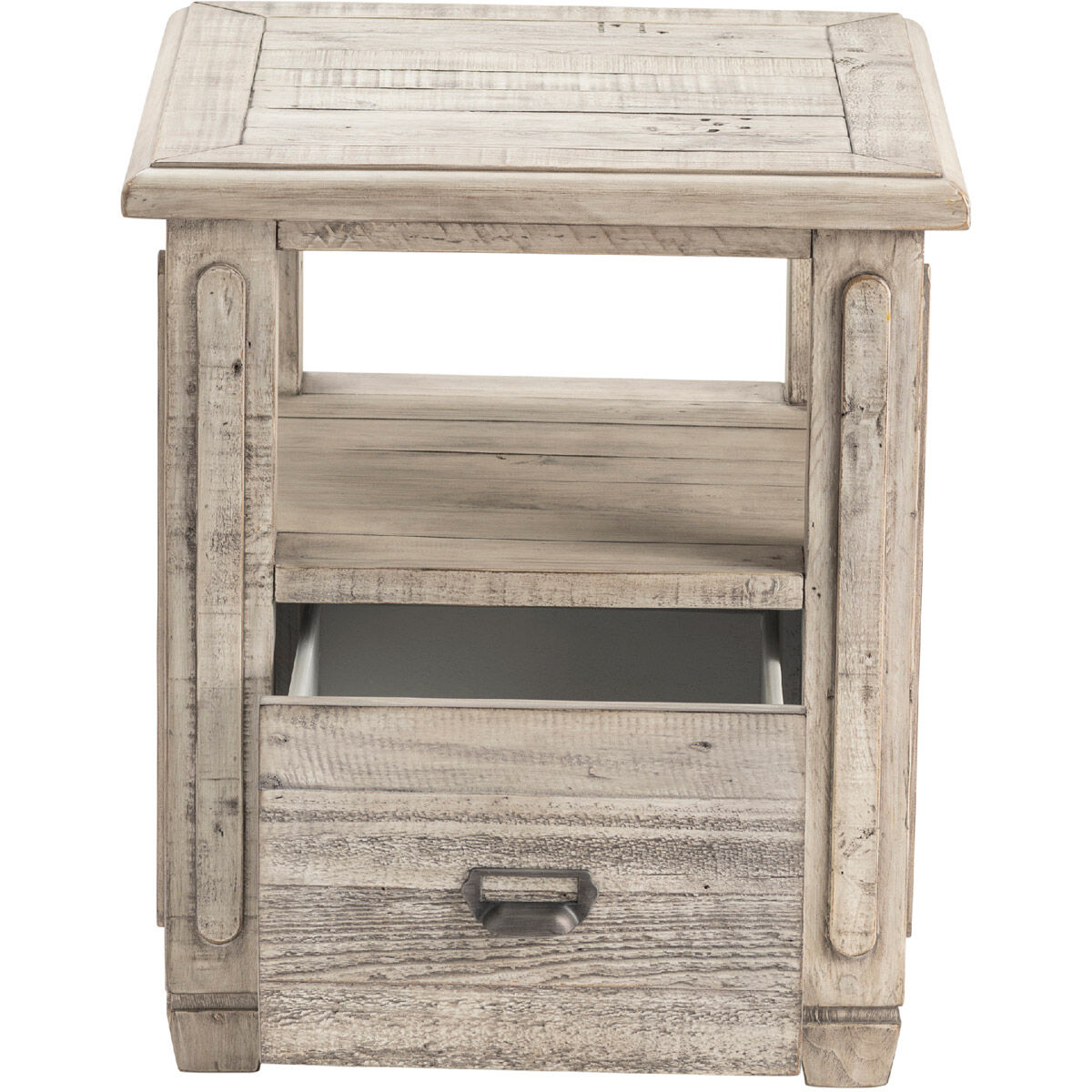Pembroke Plantation 24 X 23 inch Light Gray End Table