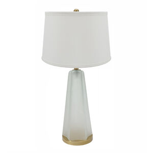 Nikolas 30 inch 60.00 watt White and Gold Table Lamp Portable Light