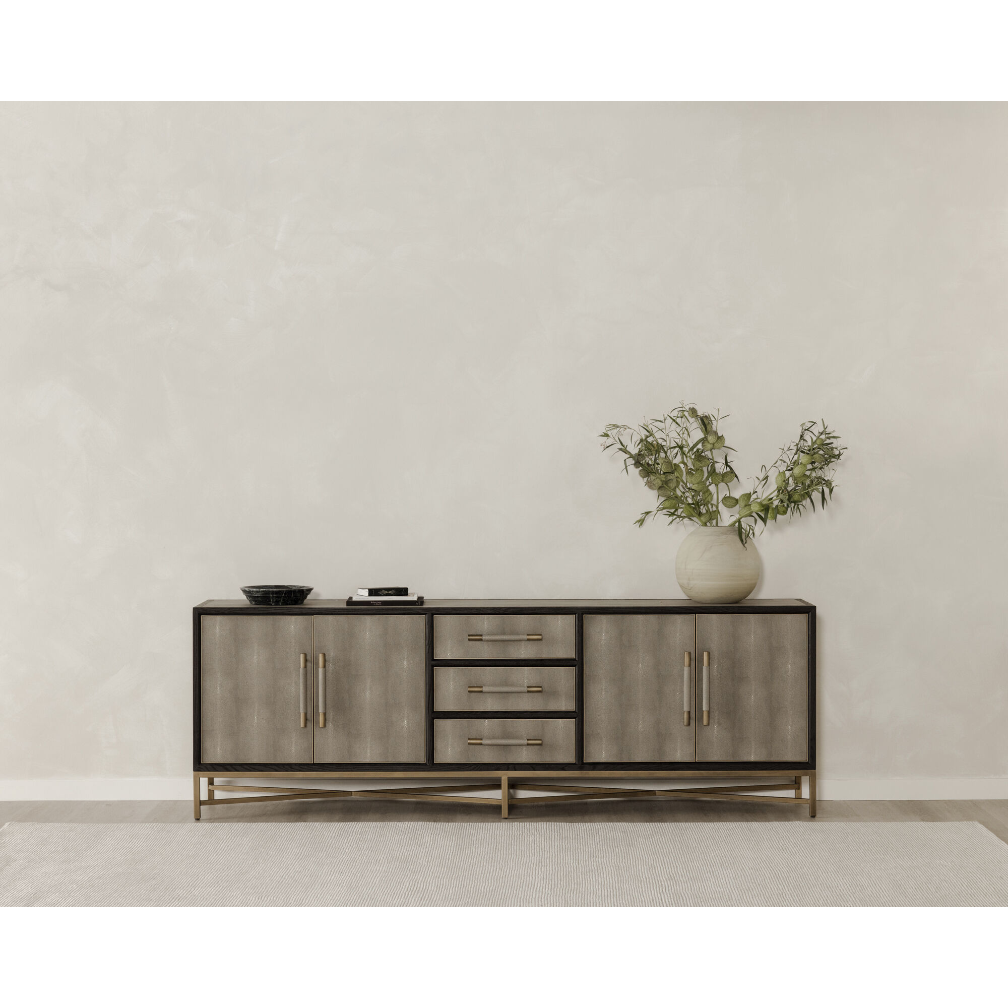 Mako 100 X 18 inch Grey Sideboard