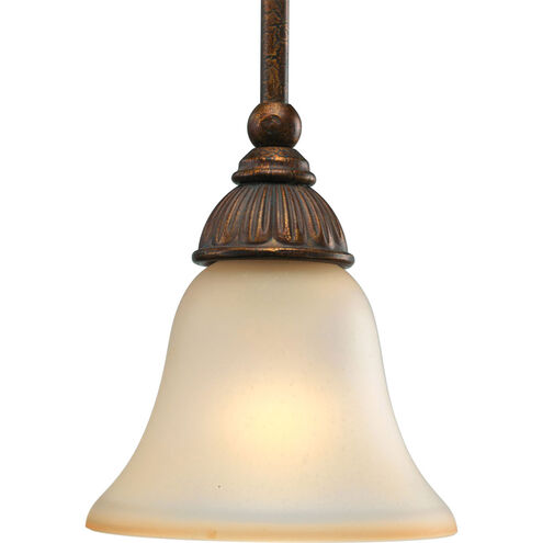Carmel 1 Light 7 inch Tuscany Crackle Mini-Pendant Ceiling Light