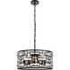 Kennedy 5 Light 19 inch Black Pendant Ceiling Light