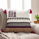 Zuri 20 X 20 inch Charcoal/White/Bright Pink/Camel/Dark Blue Pillow Kit, Square