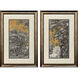 Landscape Luxe Multi and Black and Yellow and Beige Framed Art, Propac