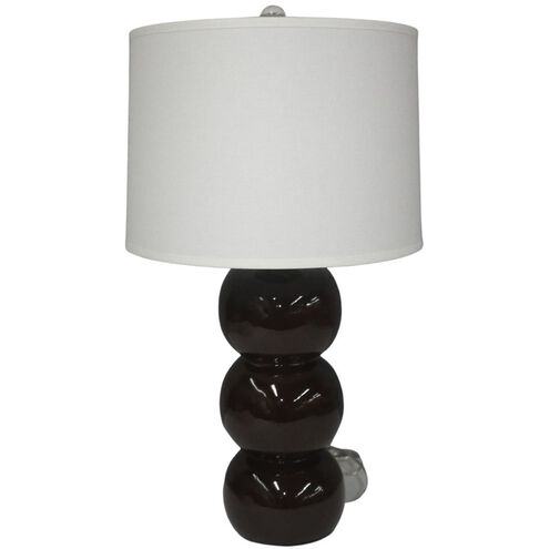 Chicory Coffee 23 inch 100.00 watt Brown Table Lamp Portable Light