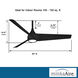 Twist 52 inch Coal Indoor Ceiling Fan, Wifi