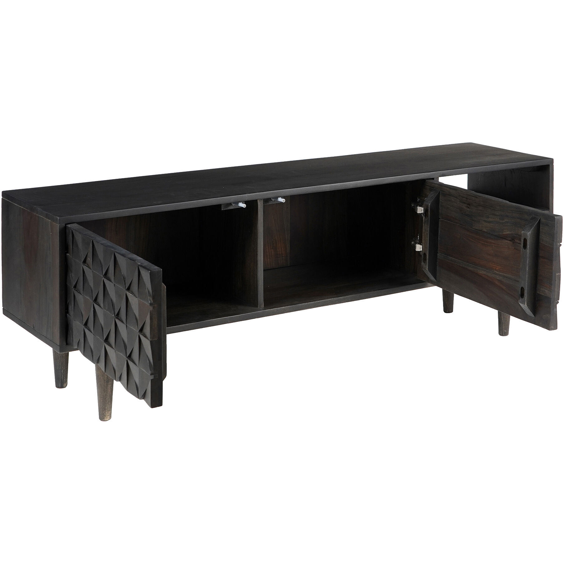 Pablo 55 inch Black Entertainment Unit