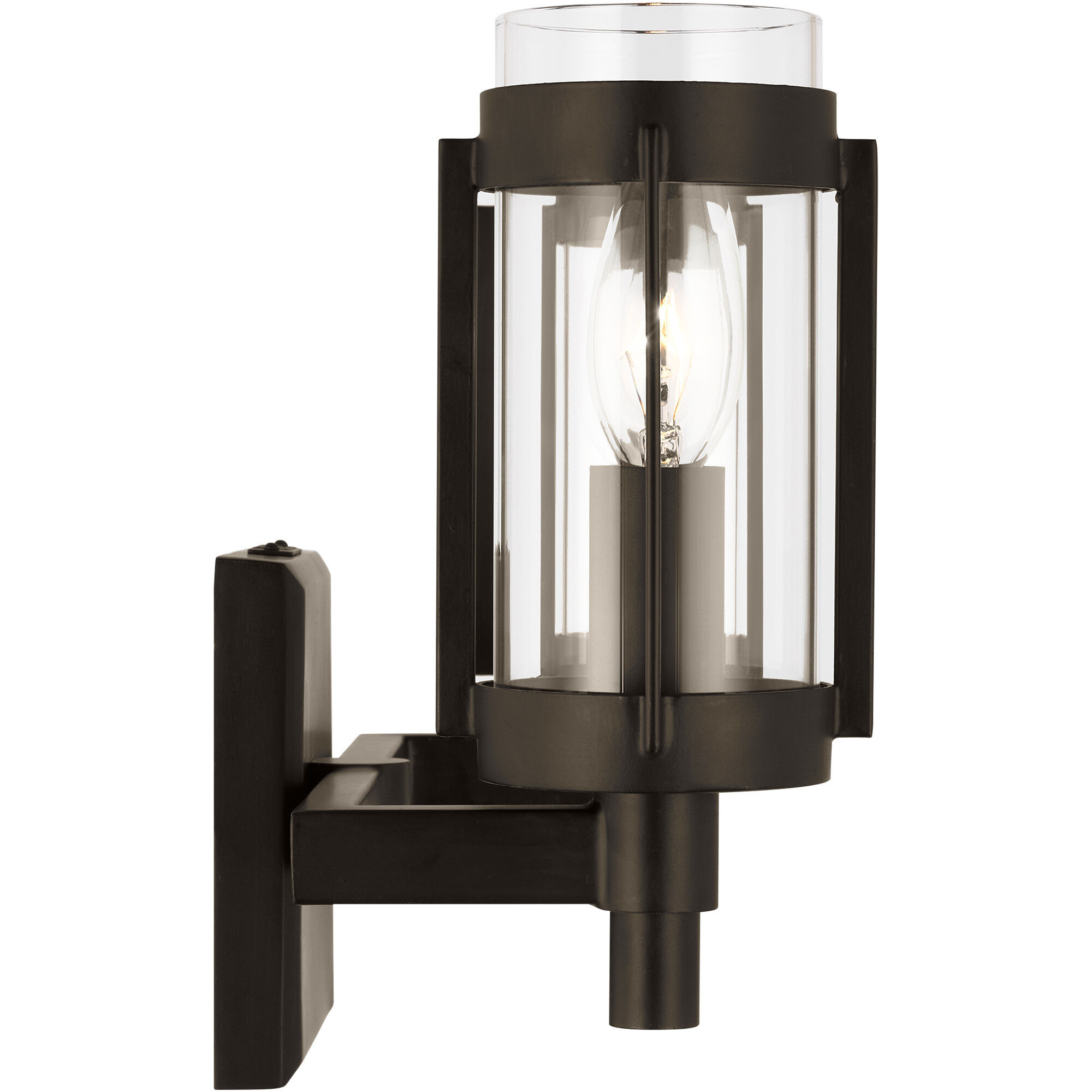 Flynn 2 Light 13.25 inch Aged Iron Bath Vanity Wall Sconce Wall Light