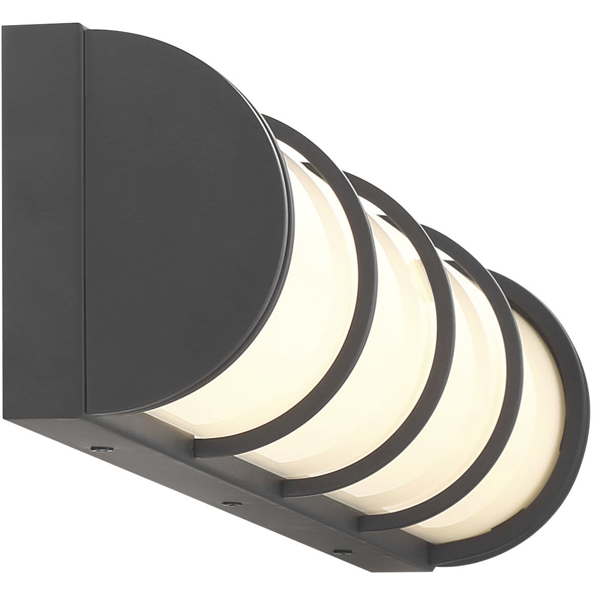 Harper LED 26 inch Matte Black Bathroom Vanity Light Wall Light