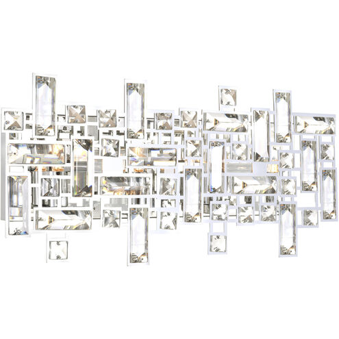 Arley 4 Light 18 inch Chrome Vanity Light Wall Light