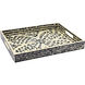 Rectangular Capiz Black Tray