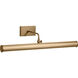 Loxen 15 watt 24 inch Satin Brass Picture Light Wall Light