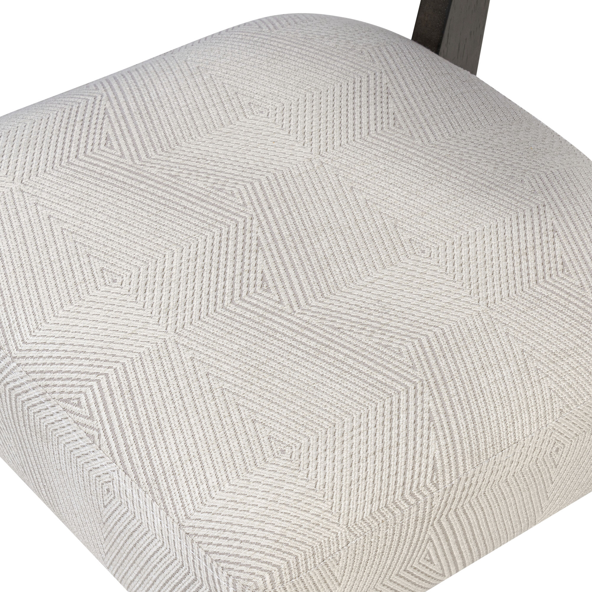 Terra Dark Brown Oak with Ecru Dining Chair, Set of 2