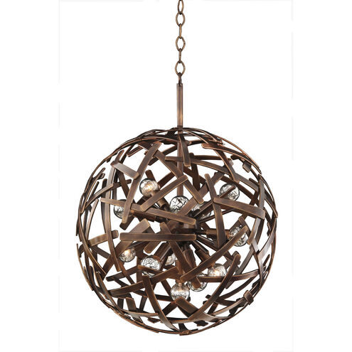 Ambassador 12 Light 20 inch Copper Patina Pendant Ceiling Light