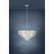 Calmeilles 10 Light 30.83 inch Chrome Chandelier Ceiling Light