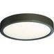 John LED 10 inch Painted Copper Bronze Patina Puck Light, Outdoor