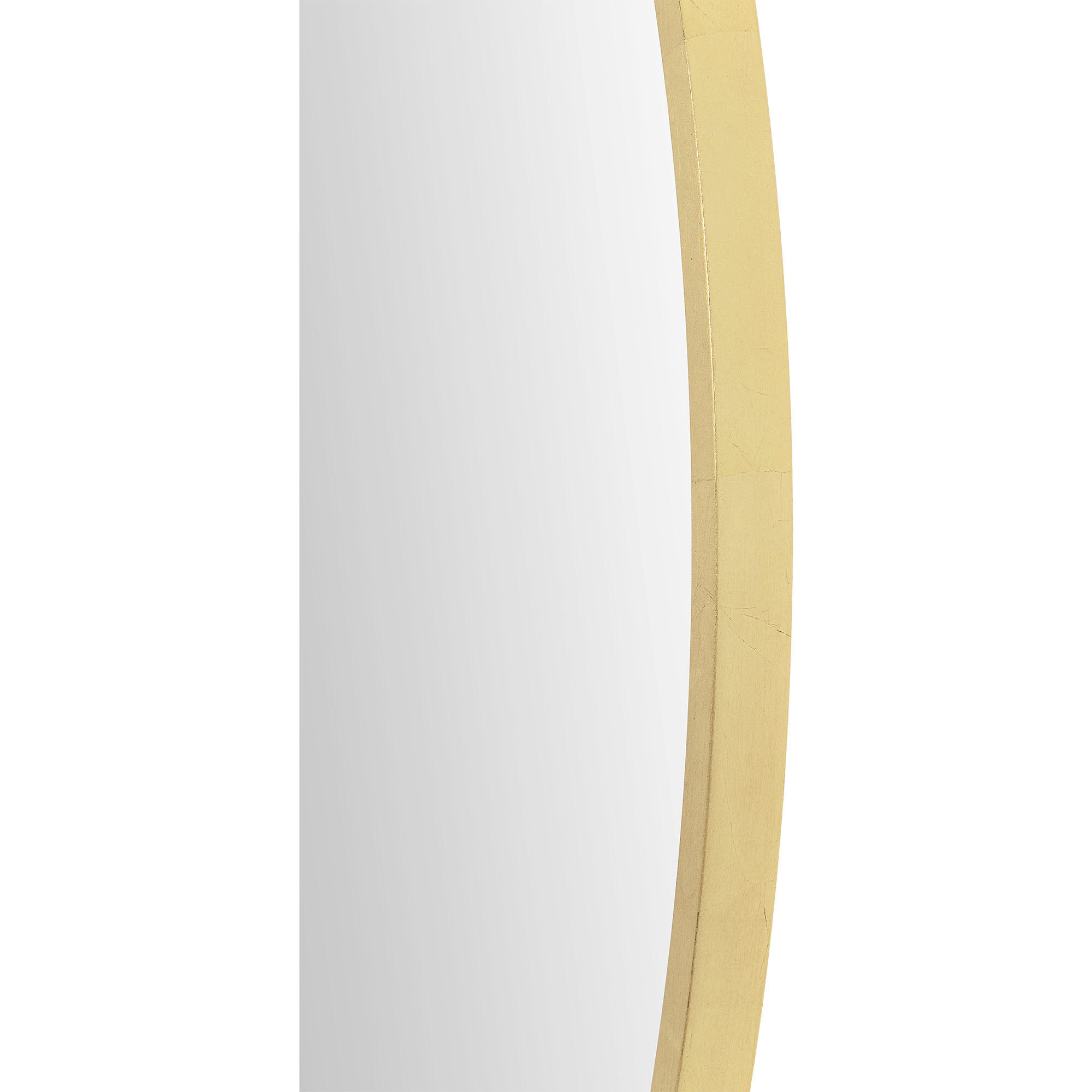 Kinsley 49 X 40 inch Clear and Gold Wall Mirror